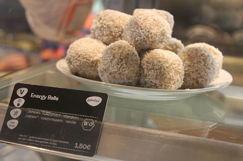 energy balls at Veganz in Berlin