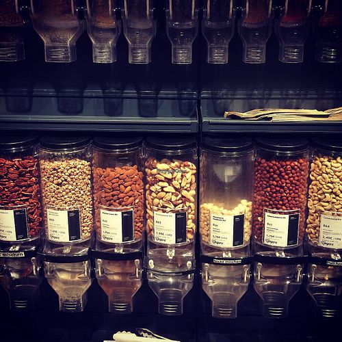 Zero waste  at Veganz in Berlin