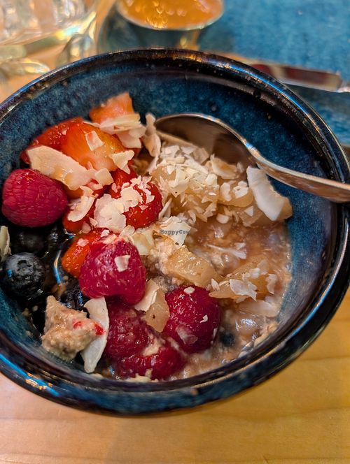 During eating photo at Jay Kay's Cafe in Dublin