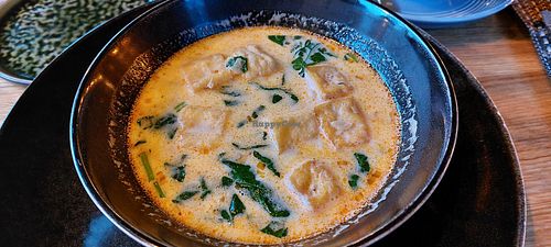 Vegetarische Suppe mit Tofu at HOTALO - Vietnamese Restaurant in Chemnitz