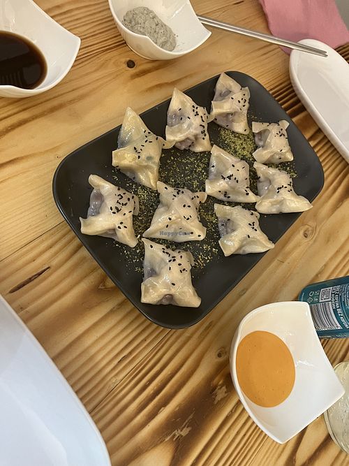 gyoza  at Vegashi Vegan Fusion in Ljubljana