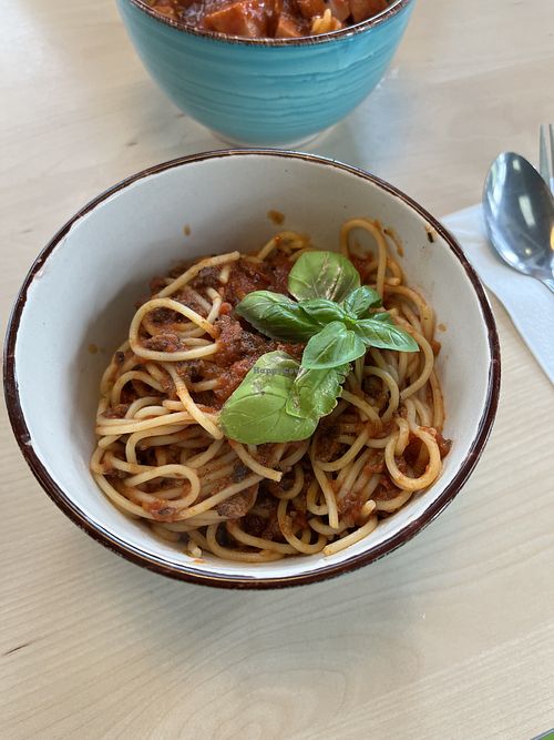 vegan bolognese, size s for 10€  at Numa – Die Nudelmacher in Erfurt