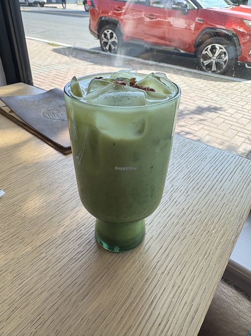 Matcha Lattee  at Hatch 44 Cafe  in Bradley Beach