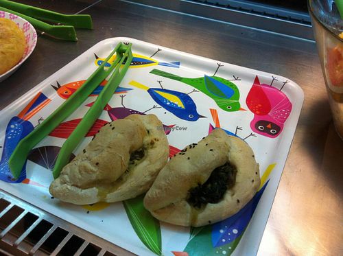 Empanada at Vegetart Cuina Vegana in Barcelona