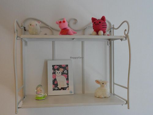 Inside the place at Vegetart Cuina Vegana in Barcelona