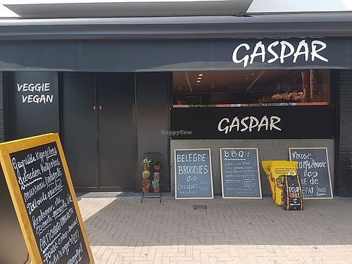 front butcher shop  at Gaspar in Knokke Heist