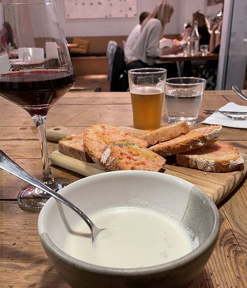 Ajoblanco at Rasoterra in Barcelona