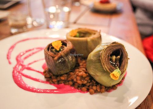 artichokes at Rasoterra in Barcelona