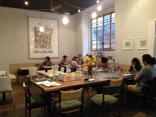 inside at Rasoterra in Barcelona