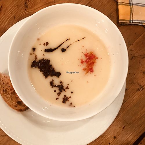 Soup at Rasoterra in Barcelona