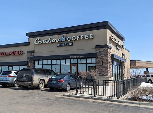  at Caribou Coffee in Minot