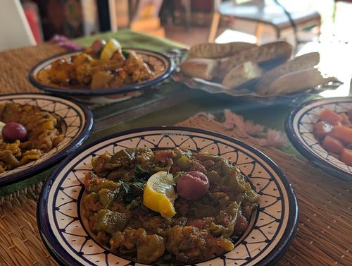 Yum at Zayna Moroccan Taste in Casablanca