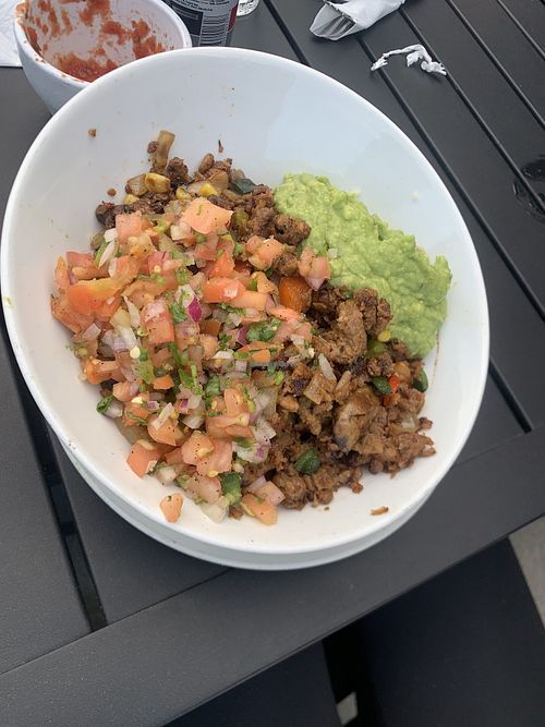 Vegan Bowl  at Retro Mexican Cuisine in Jasper