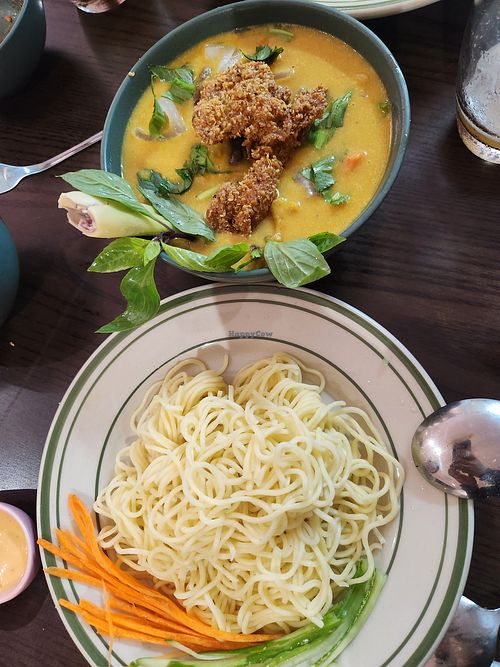 Curry was good at Chà Là in Hanoi