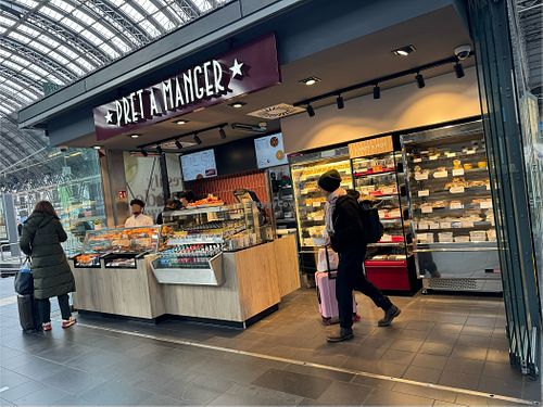 store front  at Pret A Manger - Hauptbahnhof in Frankfurt