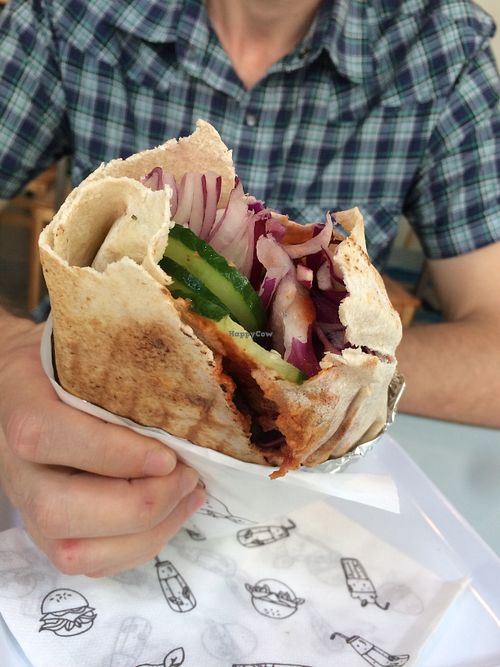 Shawarma  at Krowarzywa - Hoza in Warsaw
