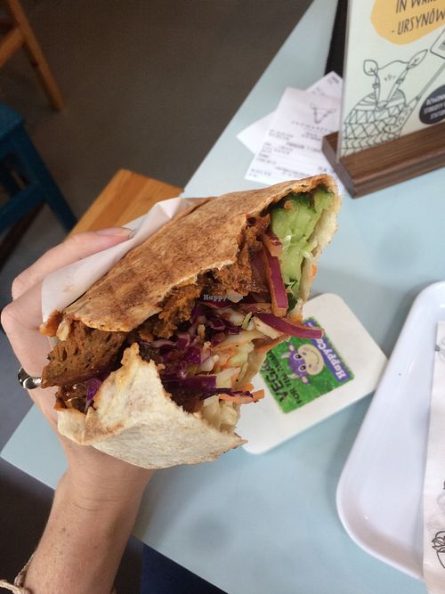 Shawarma  at Krowarzywa - Hoza in Warsaw