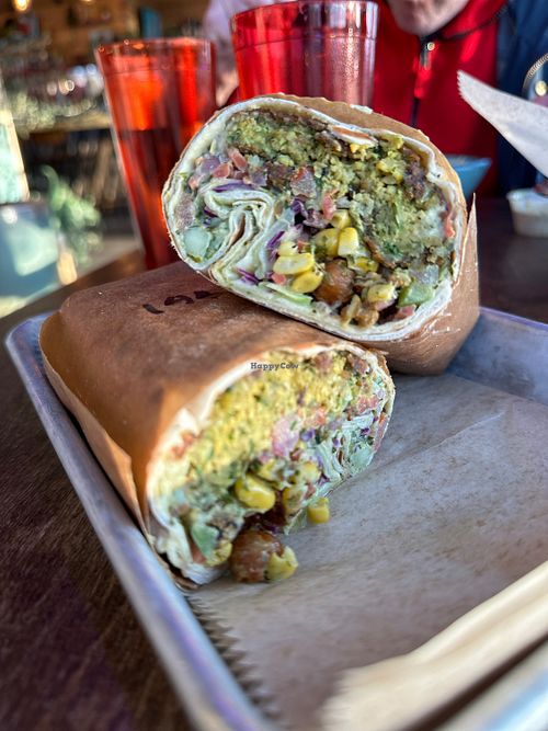 Vegan wrap  at Spitz in Longmont