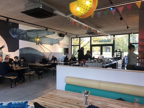 Le bar  at Bloom Pop Brew Pub in Rennes