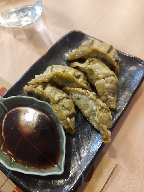 Gyoza veggy at Ramen Bar Akira in Turin