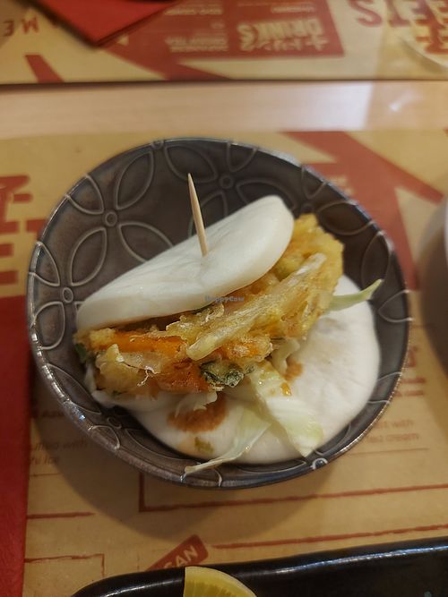 Bao veggy at Ramen Bar Akira in Turin