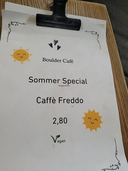 Menu at Boulderwelt Dortmund in Dortmund