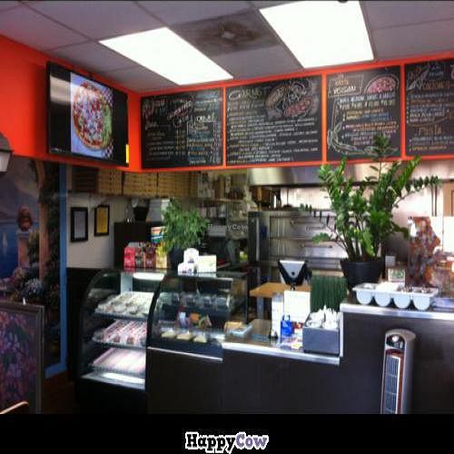 inside at Vegan Pizza in Garden Grove