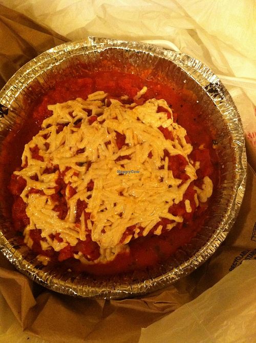 Lasagna at Vegan Pizza in Garden Grove