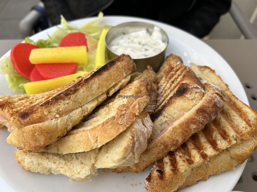 Cheese and ham toasties   at W-Śniadania in Poznan