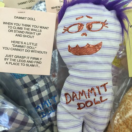 Come by and pick out your very own, 'DAMMIT DOLL!'.  What a great stress reducer!  Just $2.99 2/$4.99! at Natural Detox Nutrition Shoppe in Tampa