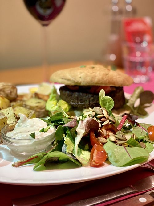 Image of Veggies on Fire