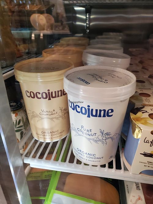 coconut yogurt options at Valley Rock Mountain Market in Sloatsburg