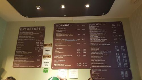 options at Ravenous in Preston