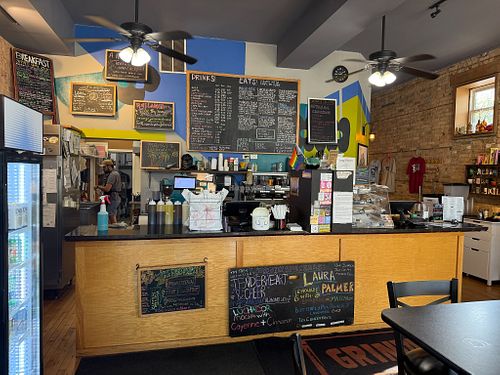   at Grindhouse Cafe in Whiting