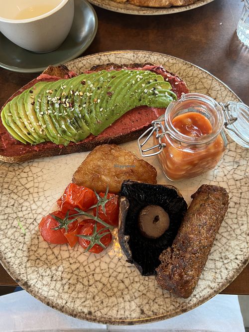 Garden breakfast   at The Secret in Swansea