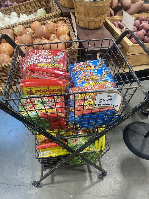 Kettle Corn (Memory Lane) Vegan Friendly  at Cal Poly Pomona Farm Store at Kellogg Ranch in Pomona