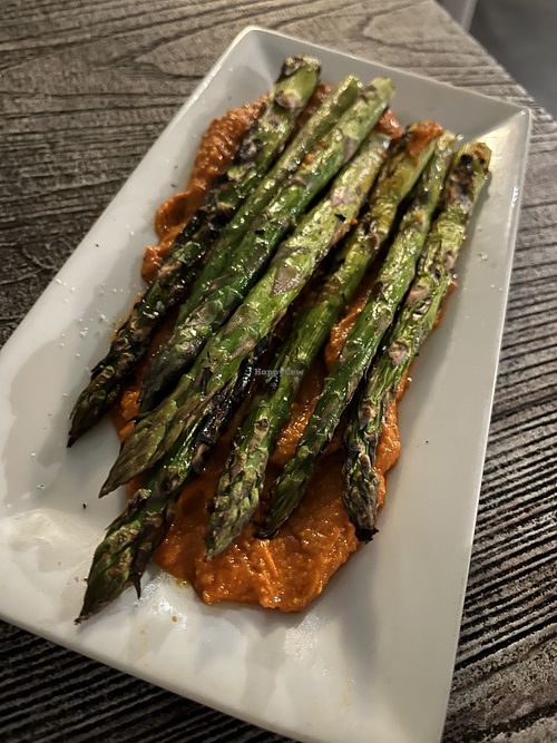 Grilled Asparagus   at Spain Wine Bar in Ocean City