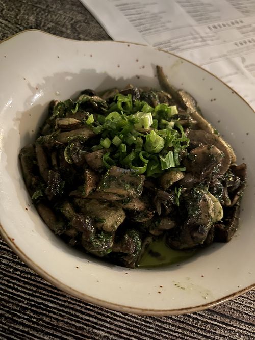 Roasted Mushrooms   at Spain Wine Bar in Ocean City