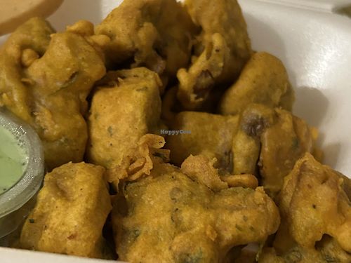 Mushroom Pakora  at Yummy Punjaby in Poznan