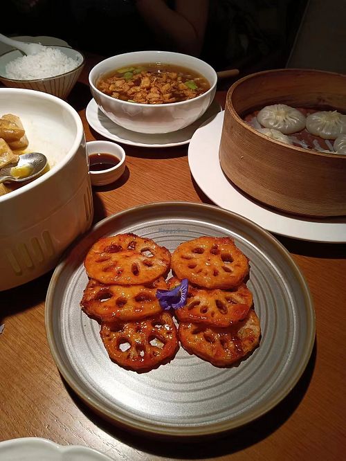 Sweet & sour lotus root. at Qing Chun By Perma in Shanghai