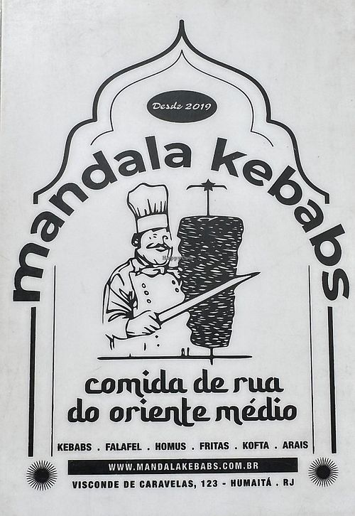  at Mandala Kebabs in Rio De Janeiro