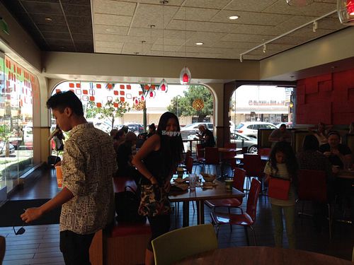 inside at Veggie Grill in Encino