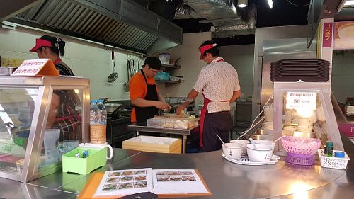 thai foodbooth at Kran Boom Modern Thai in Bangkok