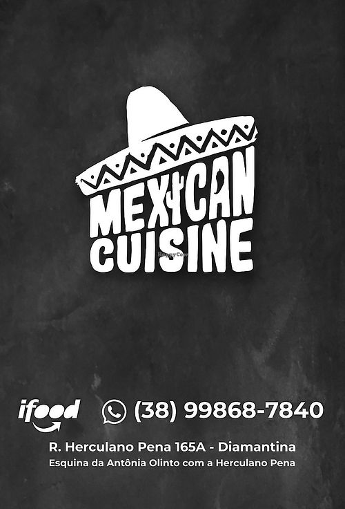 Logo and details at Mexican Cuisine in Diamantina