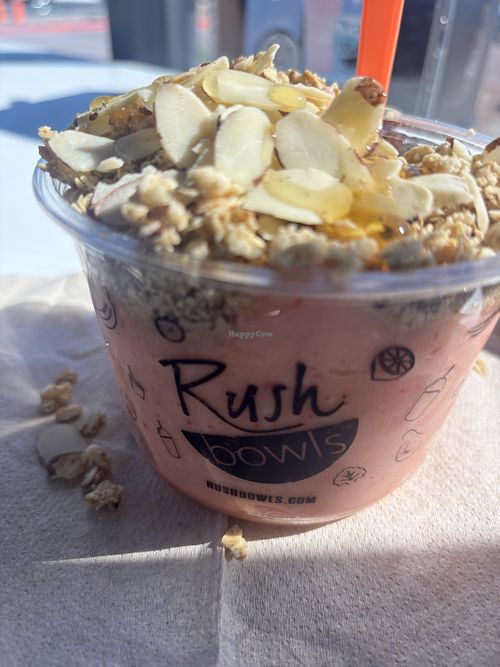 Aloha bowl (with honey)  at Rush Bowls in Colorado Springs