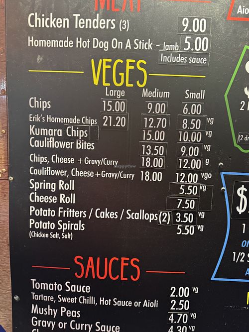   at Erik's Fish & Chips in Queenstown