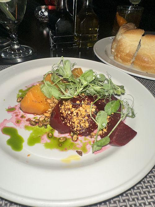 Beet Burrata with no cheese!     at Truluck's Ocean's Finest Seafood & Crab in Washington