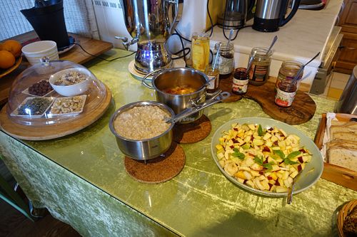 Breakfast at Bio Hotel Mani Sonnenlink in Kalamata