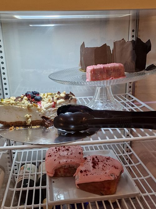 Cheesecake at Natury in Barcelona