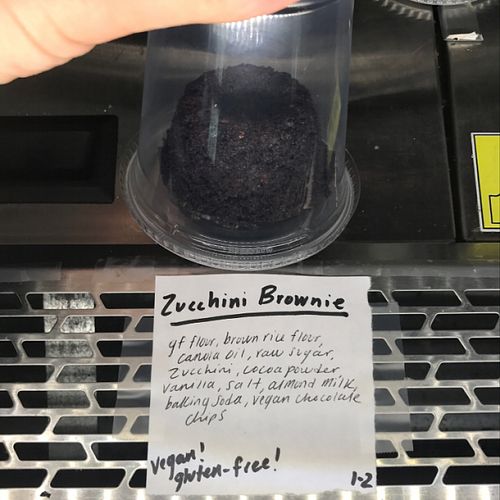 Zucchini Brownie at 212 Cafe and Wellness Center in Nashville